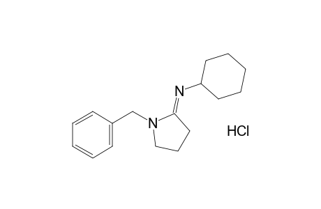1-benzyl-2-(cyclohexylimino)pyrrolidine, hydrochloride