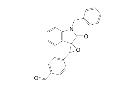 3'-(p-Formylphenyl)-1-benzyl-spiro[indole-3,2'-oxiran]-2(1H)-one