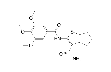 4H-cyclopenta[b]thiophene-3-carboxamide, 5,6-dihydro-2-[(3,4,5-trimethoxybenzoyl)amino]-