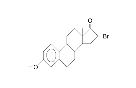 Estra-1,3,5(10)-trien-17-one, 16-bromo-3-methoxy-