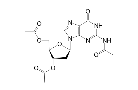 deoxy-N-acetyl-2-amino-9.beta.- D-(diacetyl)ribofuranosyl)-9H-purine-6(1H)-one