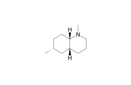 N,6a-Dimethyl-cis-decahydro-quinoline