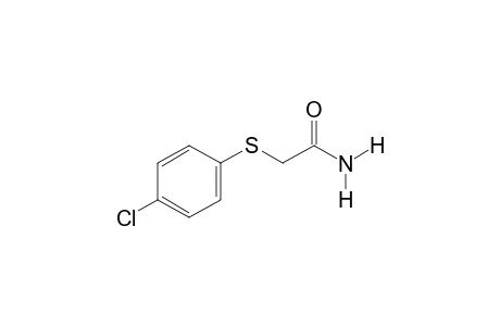 2-[(p-chlorophenyl)thio]acetamide