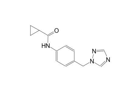 cyclopropanecarboxamide, N-[4-(1H-1,2,4-triazol-1-ylmethyl)phenyl]-