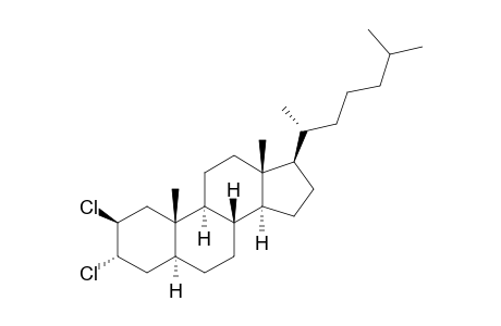 2b,3a-Dichloro-5a-cholestane