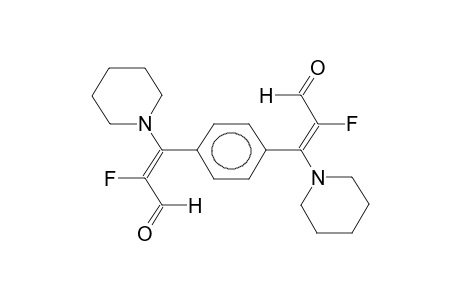 PARA-DI[1-(PIPERIDIN-1-YL)-2-FLUORO-2-FORMYLVINYL)]BENZENE