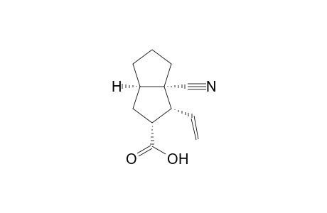 (1R,2R,3aR,6aS)-6a-cyano-1-ethenyl-2,3,3a,4,5,6-hexahydro-1H-pentalene-2-carboxylic acid