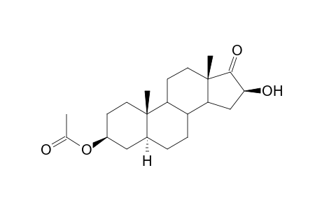 16.beta.-Hydroxy-17-oxo-5.alpha.-androstan-3.beta.-yl acetate