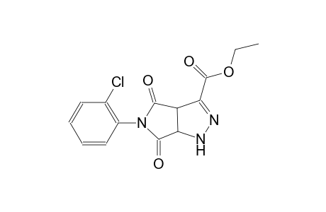 pyrrolo[3,4-c]pyrazole-3-carboxylic acid, 5-(2-chlorophenyl)-1,3a,4,5,6,6a-hexahydro-4,6-dioxo-, ethyl ester