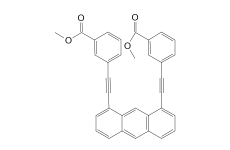 1,8-Di{2-[3-(methoxycarbonyl)phenyl]1-ethynyl}anthracene