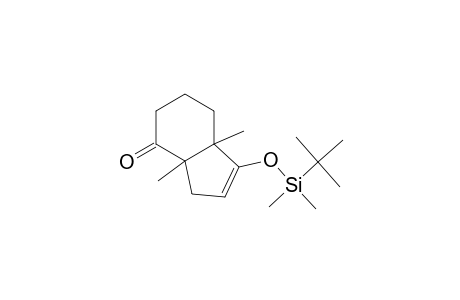 1-[[(1,1-Dimethylethyl)dimethylsilyl]oxy]-3,3a,5,6,7,7a-hexahydro-3a,7a-dimethyl-4H-inden-4-one