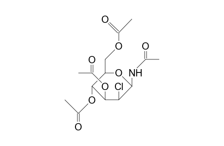 1-N-Acetyl-3,4,6-tri-O-acetyl-2-chloro-2-deoxy-B-D-mannopyranosylamine