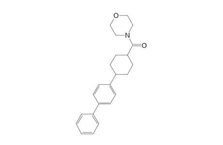 Cyclohexane, 1-(4-biphenyl)-4-(4-morpholoyl)-