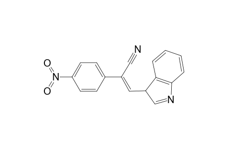 Propenenitrile, 1-(3H-indol-3-yl)-2-(4-nitrophenyl)-