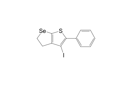 3-Iodo-2-phenyl-4,5-dihydroselenopheno[2,3-b]thiophene