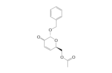 BENZYL-6-O-ACETYL-3,4-DIDEOXY-ALPHA-D-GLYCERO-HEX-3-ENOPYRANOSIDE-2-ULOSE