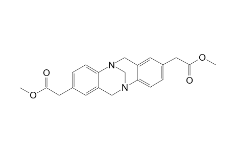 2,8-bis[(Methoxycarbonyl)methyl]-6H,12H-5,11-methano-dibenzo[b,f]-(1,5)-diazocine