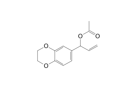 1-(2,3-Dihydrobenzo[b][1,4]dioxin-6-yl)allyl acetate