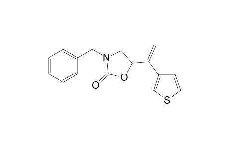3-Benzyl-5-(1-(3-thienyl)vinyl)-2-oxazolidinone