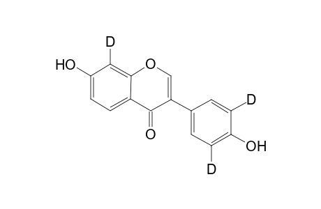 [8,3',5'-D3]-Daidzein {7-hydroxy-3-(4-hydroxyphenyl-3,5-D2)-4H-1-benzopyran-4-one-8-D}