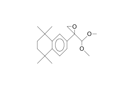 Oxirane, 2-(dimethoxymethyl)-2-(5,6,7,8-tetrahydro-5,5,8,8-tetramethyl-2-naphthalenyl)-