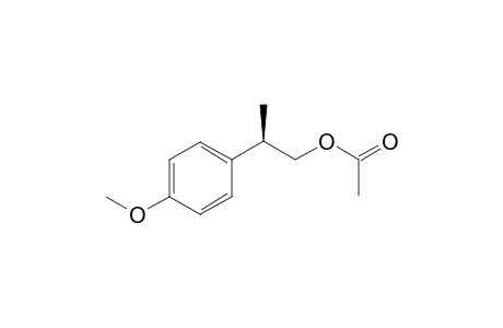 Acetic acid (R)-2-(4-methoxy-phenyl)-propyl ester