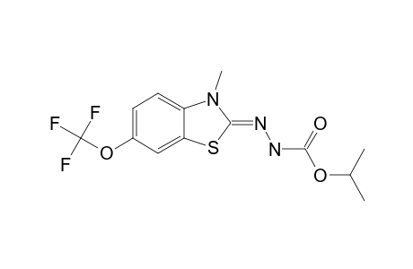 ISOPROPYL_(6-TRIFLUOROMETHOXY-3-METHYL-3-H-BENZOTHIAZOL-2-YLIDENE)-HYDRAZIDE