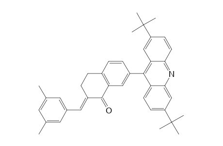 1(2H)-Naphthalenone, 7-[2,6-bis(1,1-dimethylethyl)-9-acridinyl]-2-[(3,5-dimethylphenyl)methylene]-3,4-dihydro-