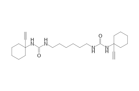1,1'-hexamethylenebis[3-(1-ethynylcyclohexyl)urea]