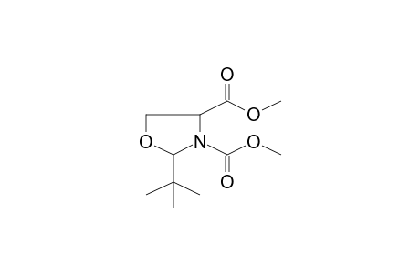 Dimethyl 2-tert-butyl-1,3-oxazolidine-3,4-dicarboxylate