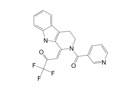 (3E)-1,1,1-trifluoro-3-[2-(pyridine-3-carbonyl)-4,9-dihydro-3H-$b-carbolin-1-ylidene]acetone