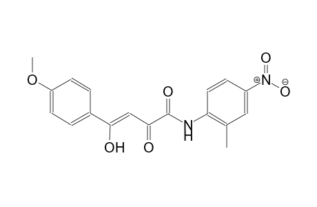 (3Z)-4-hydroxy-4-(4-methoxyphenyl)-N-(2-methyl-4-nitrophenyl)-2-oxo-3-butenamide
