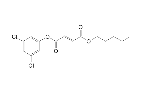 Fumaric acid, 3,5-dichlorophenyl pentyl ester