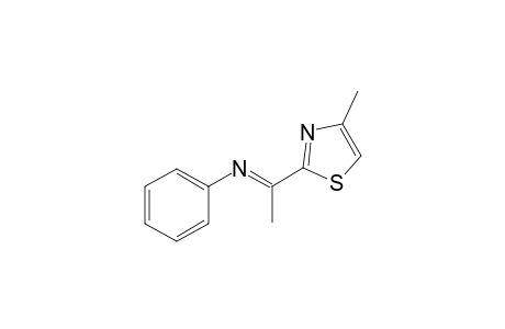 [1-(4-Methylthiazol-2-yl)ethylidene)]phenylamine