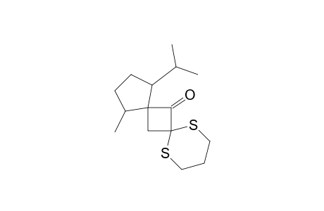 8,12-Dithiadispiro[4.1.5.1]tridecan-6-one, 1-methyl-4-(1-methylethyl)-