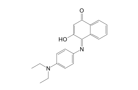 1(4H)-naphthalenone, 4-[[4-(diethylamino)phenyl]imino]-3-hydroxy-