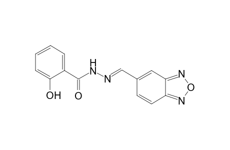 2-Hydroxybenzoic acid, (benzo[1,2,5]oxadiazol-5-ylmethylene)hydrazide