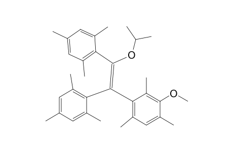 2-Methoxy-1,3,5-trimethyl-4-[(Z)-2-propan-2-yloxy-1,2-bis(2,4,6-trimethylphenyl)ethenyl]benzene
