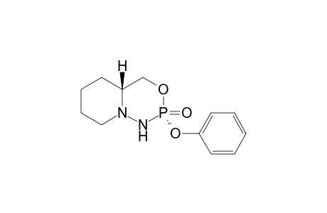 trans-2-phenoxy-4,4a,5,6,7,8-hexahydro-1H-pyrido[1,2-d][1,3,4,2]oxadiazaphosphinine 2-oxide