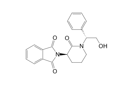 (.alpha.R,3R)N-(2-Hydroxy-1-phenylethyl)-3-phthalimidopiperidin-2-one