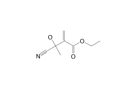 ETHYL-2-(1-CYANO-1-HYDROXYETHYL)-ACRYLATE