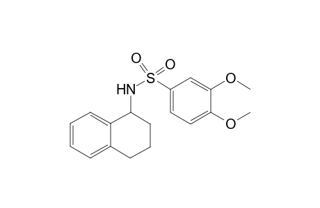 3,4-Dimethoxy-N-(1,2,3,4-tetrahydro-naphthalen-1-yl)-benzenesulfonamide