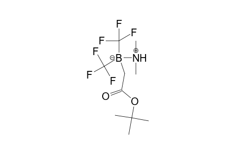 Acetic acid, dimethylaminatobis(trifluoromethyl)borato-, t-butyl ester
