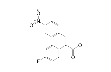 (E)-2-(4-Fluorophenyl)-3-(4-nitrophenyl)propenoic acid methyl ester