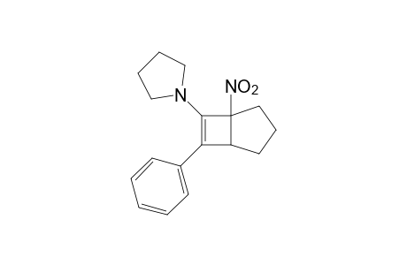 1-(5-Nitro-7-phenylbicyclo[3.2.0]hept-6-en-6-yl)pyrrolidine