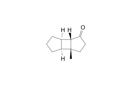 Cyclobuta[1,2:3,4]dicyclopenten-1(2H)-one, octahydro-3a-methyl-, (3a.alpha.,3b.beta.,6a.beta.,6b.alpha.)-(.+-.)-