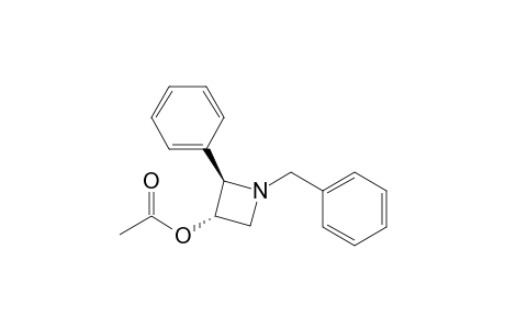trans-3-Acetoxy-1-benzyl-2-phenylazetidine