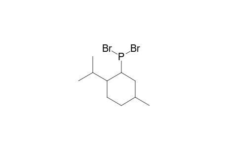 Phosphine, dibromo-L-menthyl-