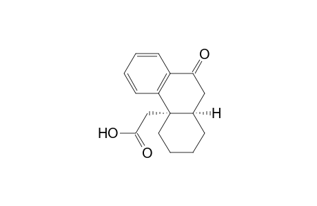 4a(2H)-Phenanthreneacetic acid, 1,3,4,9,10,10a-hexahydro-9-oxo-, cis-