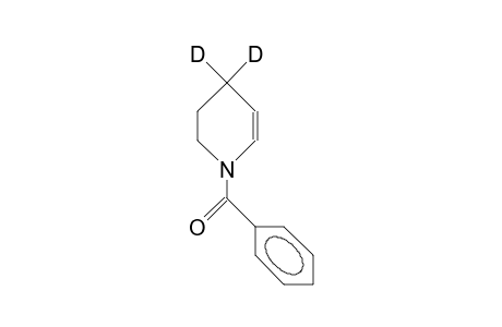 1-Benzoyl-4,4-dideuterio-tetrahydropyridine